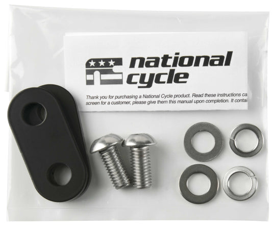 National Cycle BAG#4015-38MM Footrest Mount - Black