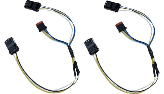 Custom Dynamics MPR-MICRO2-18ST Micro Bullet Wiring Adapter - Amber/White V2