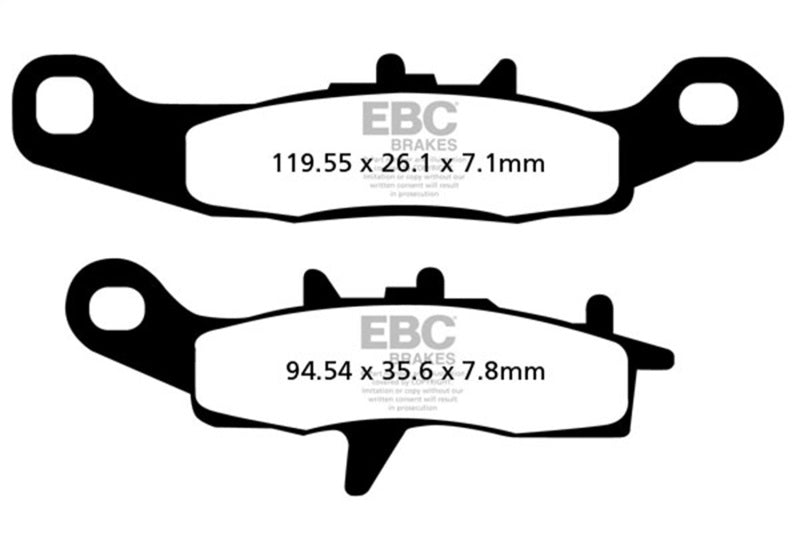 Load image into Gallery viewer, Ebc Powersports FA349SV EBC SV Brake Pads
