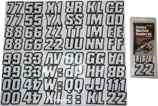 Hardline SIBLK500 HRL Registration Letters
