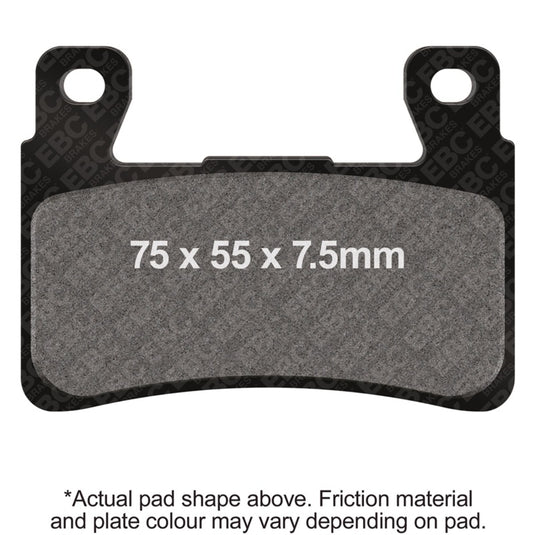 Ebc Powersports FA296HH EBC HH Sintered Brake Pads