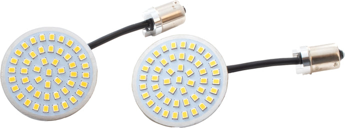 Letric Lighting Co. LLC-B6A Bullet Style Turn Signal LED Insert - 1156 - Amber