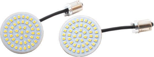 Letric Lighting Co. LLC-B6A Bullet Style Turn Signal LED Insert - 1156 - Amber