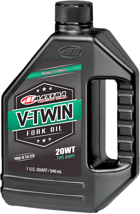 Maxima 50-03901 V-Twin Fork Oil - 20WT - 1qt.