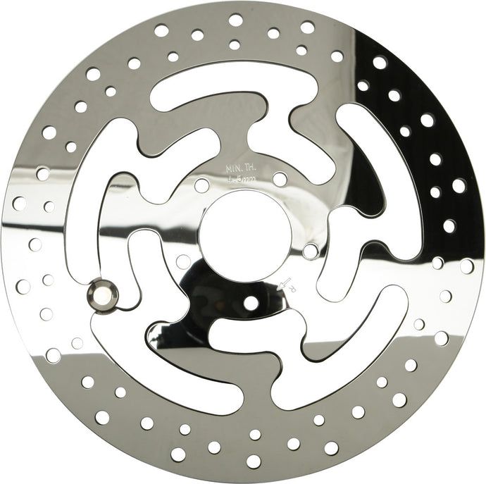 Harddrive 11-058 Touring Front Brake Rotor - 11.8in. - Polished