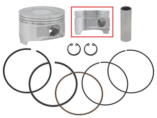 Namura Technologies NA-15002 Standard Piston Kit - 87.46mm Standard Bore