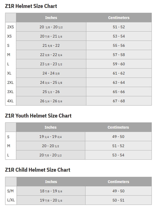 Z1r Solaris 2.0 Flame Helmet (Small, Black/Gray)