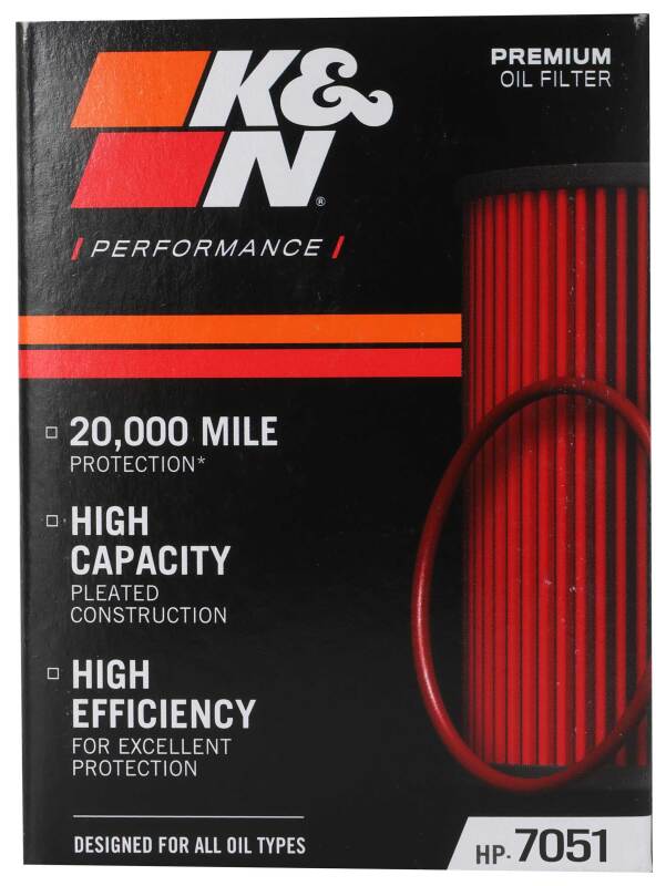 Load image into Gallery viewer, K&amp;N Engineering HP-7051 KN Oil Filter
