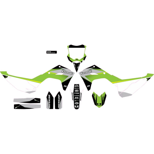 Dcor 20-20-464 Monster Energy Complete Graphics Kit - White Background