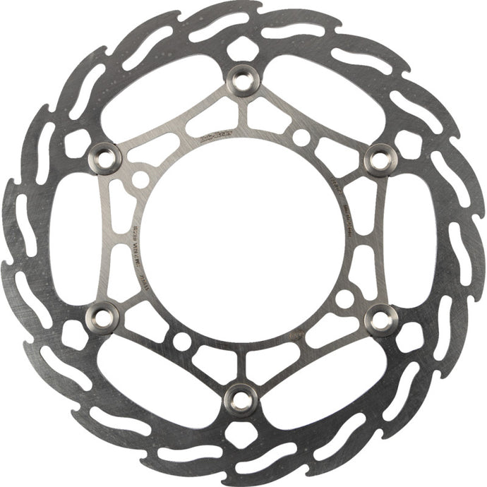 Moto-Master 111037-PU Floating Brake Disc - Flame Steel