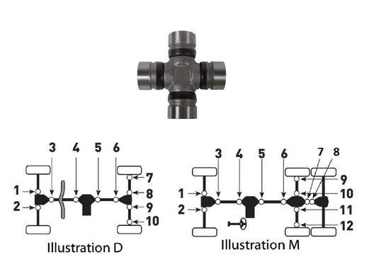 Bronco AT-08573 U-Joint