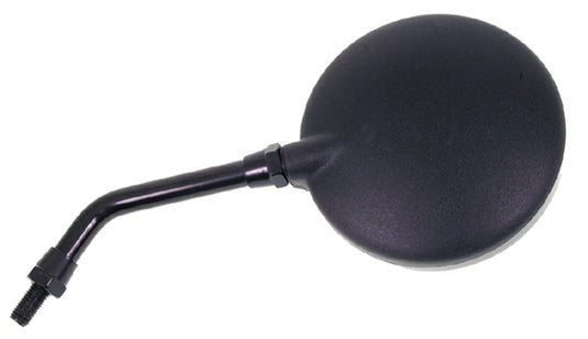 Emgo 20-29605 Universal Round Mirror - 5in. Short Stem - 10mm Thread - Either