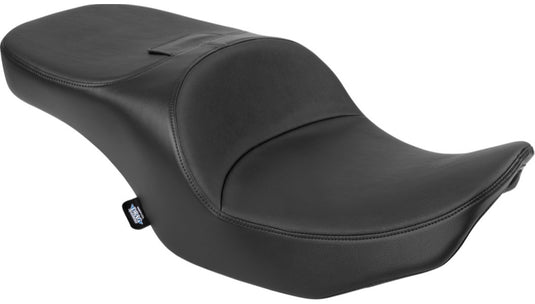 Drag Specialties 0801-2097 Freedom Touring Seat - Smooth - Black - Vinyl