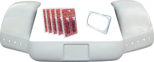 Paul Yaffe Originals FPSFK-N-NO-5TB-C Pro Street Trike Rear Fender Kit with Chrome License Frame, No Exhaust Outlet