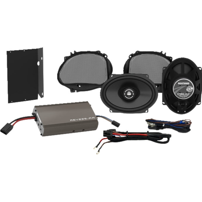 Hogtunes 225 RG57 KIT-XL XL Series 225-Watt AMP/Speaker Kit