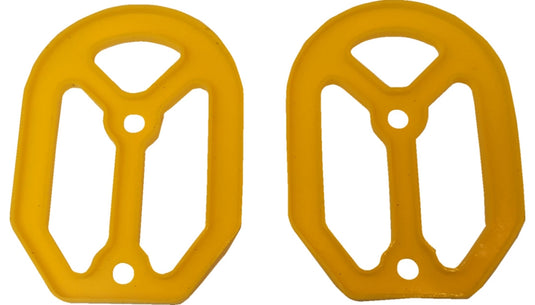 Drag Specialties 1620-2490 Optional Yellow Insert for Qualifier Footpegs