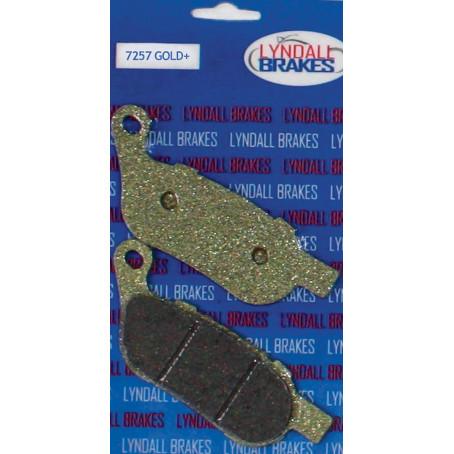 Lyndall Racing Brakes 7257-GPLUS Gold+ Brake Pads