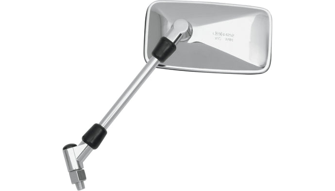 Parts Unlimited 0640-0344 Universal Chrome Mirror - Rectangle