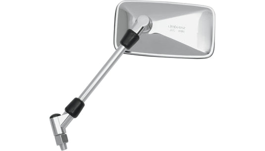 Parts Unlimited 0640-0344 Universal Chrome Mirror - Rectangle