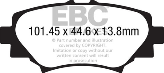Ebc DP22186 EBC Greenstuff Brake Pad Sets