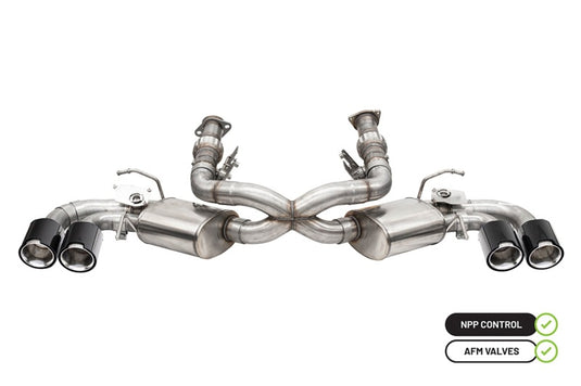 Corsa Performance 21100CF COR Cat-Back Variable Sound