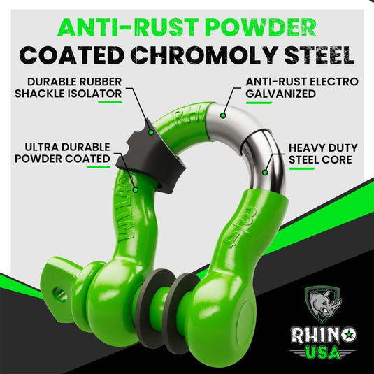 Rhino Usa RNO-GRN-SHACKLES RSA Shackles