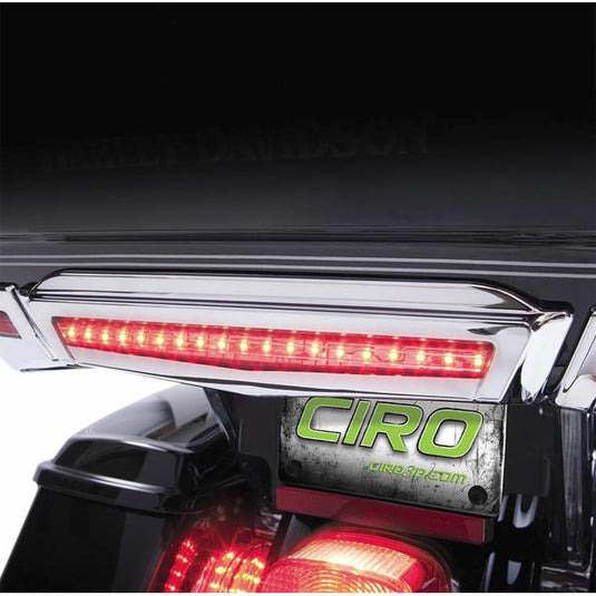 Ciro 40004 Center Brake Light for Tour-Pak - Chrome