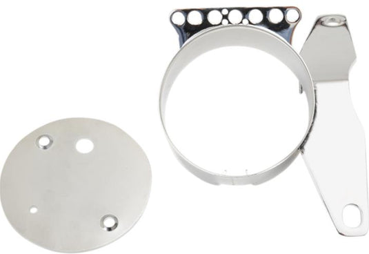 Drag Specialties 2210-0358 Speedometer Relocation Bracket - Chrome