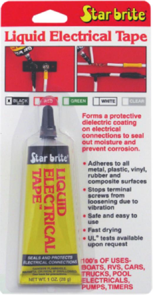 Star Brite 84154 Liquid Electrical Tape - 1oz. - Black
