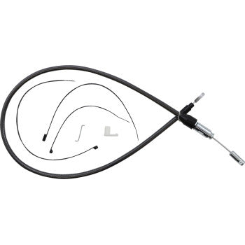Magnum 42342HE Alternate Length Black Pearl Quick Connect Braided Upper Clutch Cable - 36in.