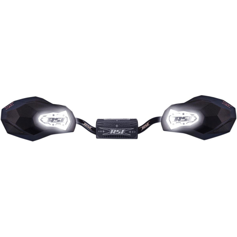 RSI Racing H5001 Universal Snowmobile Mount for Stonewall Handguard w/ LED Lights