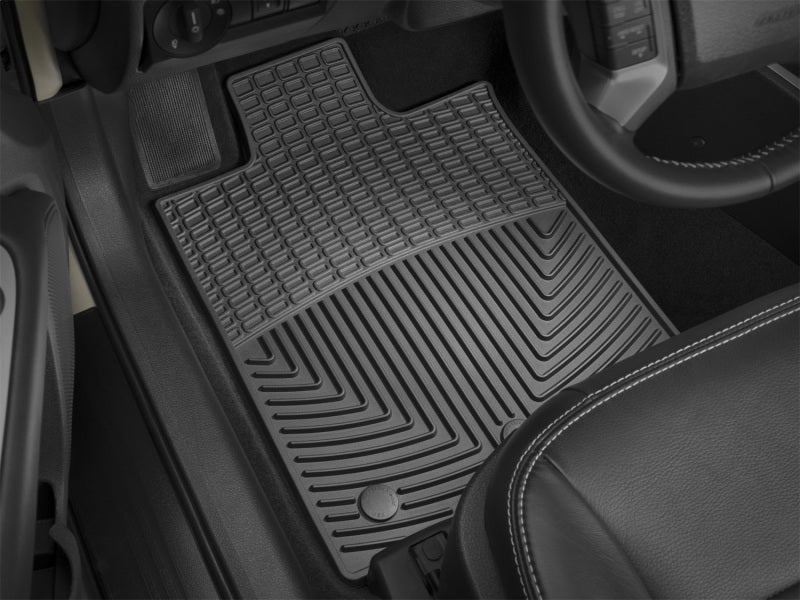 Load image into Gallery viewer, Weathertech W295 WT Rubber Mats - Front - Blk
