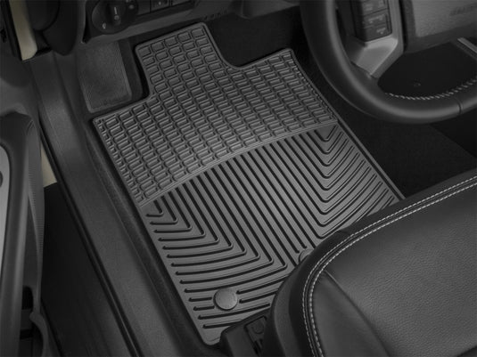 Weathertech W395 WT Rubber Mats - Front - Blk