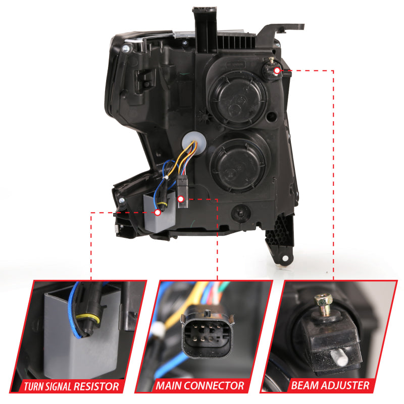 Load image into Gallery viewer, Anzo 111478 ANZ LED/Projector Headlights
