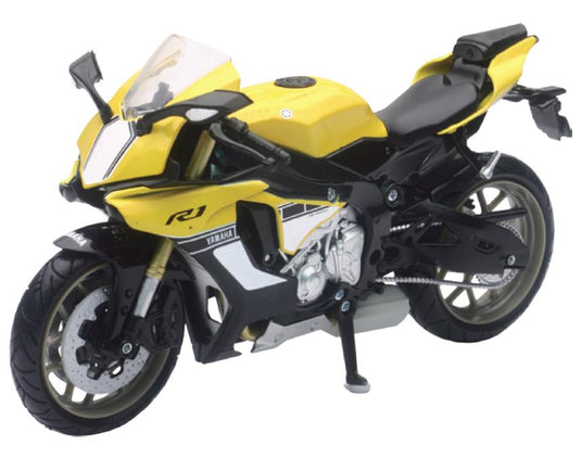 Newray Toys 57803B 1:12 Scale Sport Bike - Yamaha YZF-R1 2016 - Yellow