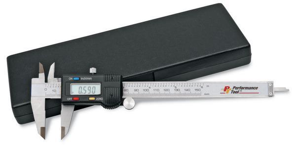 Performance Tool W80152 Digital Caliper with Case