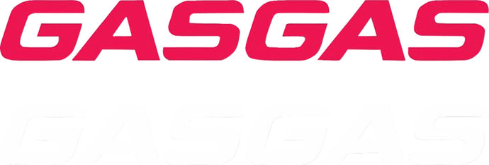 Factory Effex 28-94706 Die-Cut Logo Decal - 3ft. - Gas Gas Red