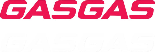 Factory Effex 28-94706 Die-Cut Logo Decal - 3ft. - Gas Gas Red