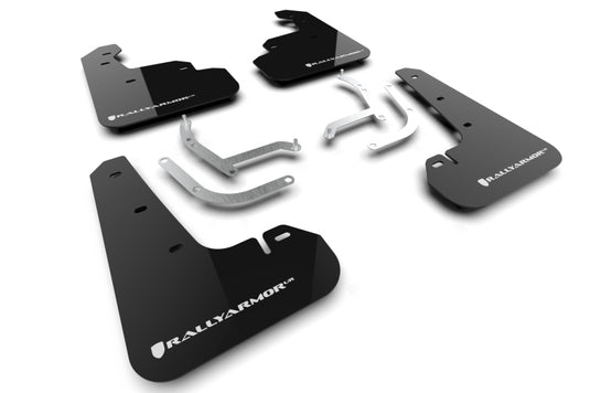 Rally Armor MF105-UR-BLK-WH RAL UR Blk Flap/Wht Logo