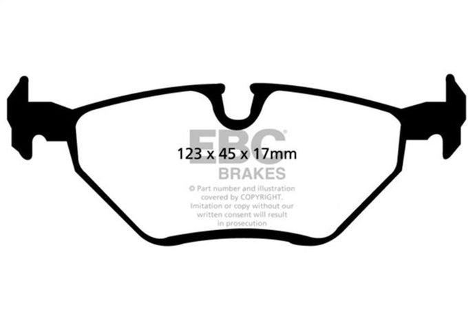 Ebc DP51289NDX EBC Bluestuff Brake Pad Sets