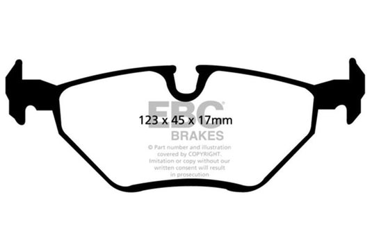 Ebc DP51289NDX EBC Bluestuff Brake Pad Sets