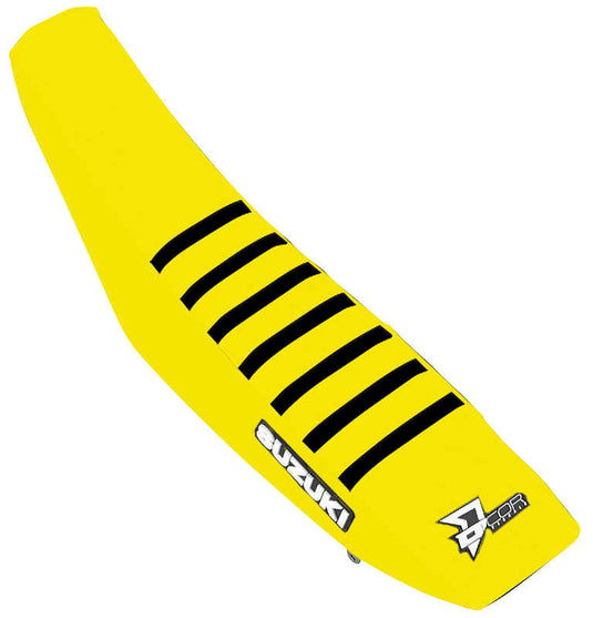 Dcor 30-40-463 Factory Reinforced Seat Cover - Yellow/Black Ribs