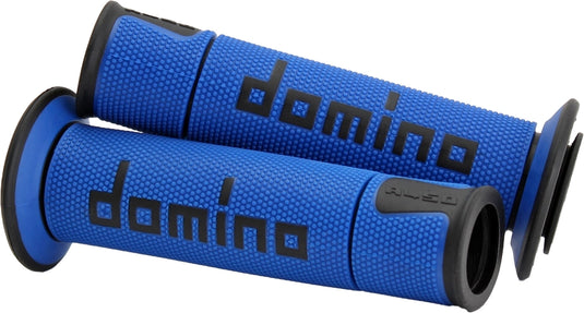 Domino A45041C4048B7-0 A450 Road Racing Grip - Blue/Black