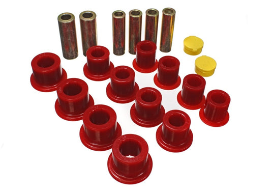 Energy Suspension 4.2148R ES Spring/Shackle Bush - Red