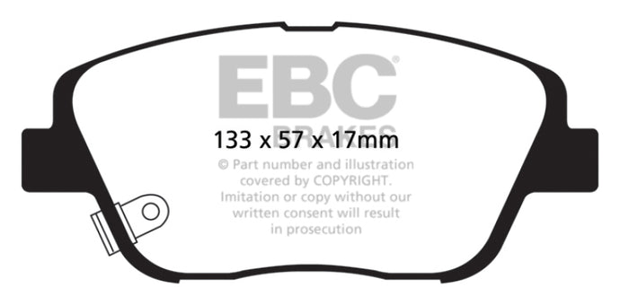 Ebc DP21864 EBC Greenstuff Brake Pad Sets