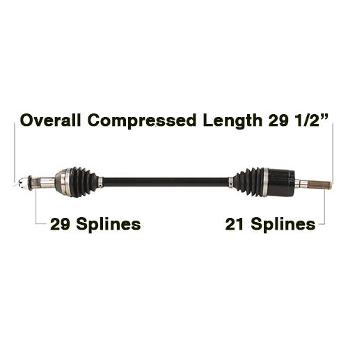 Tytaneum CAN-6082HD Heavy Duty CV Axle