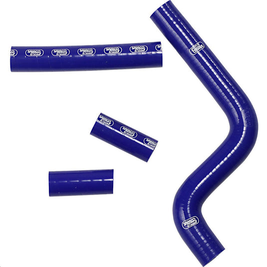 Moose Racing YAM-66-BL Race Fit Radiator Hose Kit without Clamps - 4 - Blue