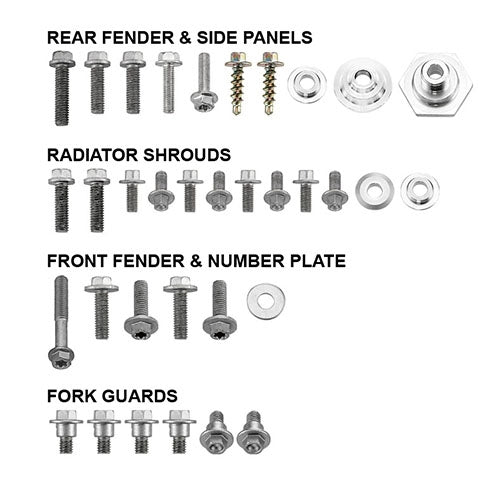 Psychic Mx MX-12163 Body Panel Hardware Pack
