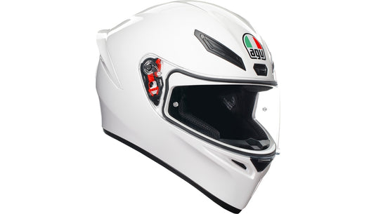 Agv K1 S Solid Helmet (X-Small, White)