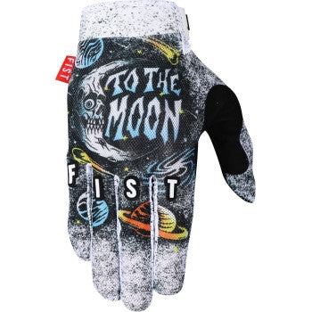 Load image into Gallery viewer, Fist Handwear Breezer Corey Creed To The Moon Hot Weather Gloves (Large, White/Black)
